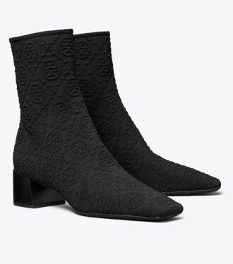 Bottines stretch T Monogram