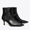 Bottines à talons avec boucle Double T Bottines à talons avec boucle Double T