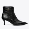 Bottines à talons avec boucle Double T Bottines à talons avec boucle Double T