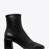 Bottines à talons et bout recouvert Bottines à talons et bout recouvert