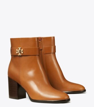 Bottines à talons et fermoir tournant