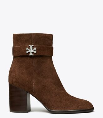 Bottines à talons et fermoir tournant