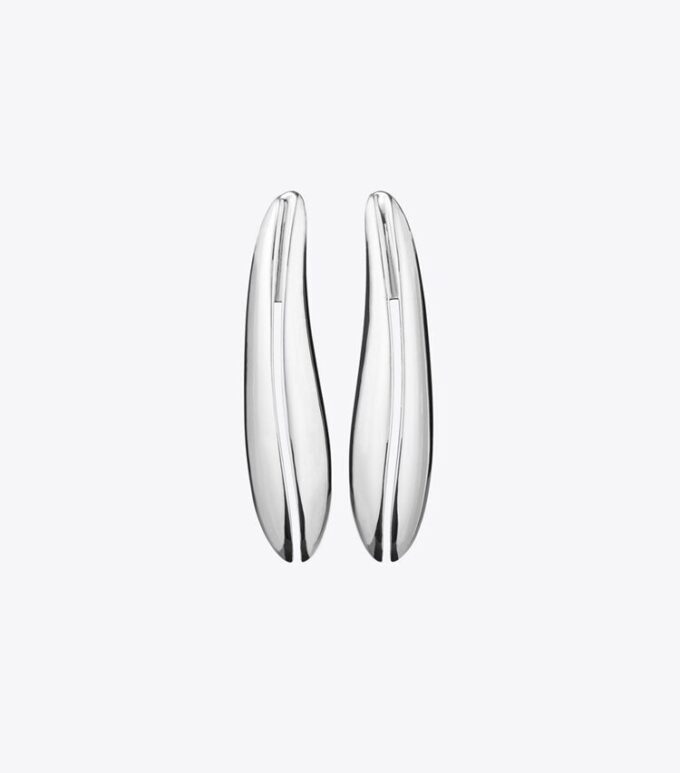 Boucles d’oreilles allongées percées Boucles d’oreilles allongées percées