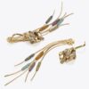 Boucles d’oreilles avant-arrière ornées Runway Boucles d’oreilles avant-arrière ornées Runway