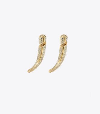 Boucles d&rsquo;oreilles avant-arrière percées
