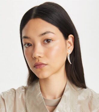 Boucles d&rsquo;oreilles avant-arrière percées