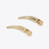 Boucles d’oreilles avant-arrière percées Boucles d’oreilles avant-arrière percées