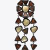 Boucles d&rsquo;oreilles chandelier en résine Curiosity