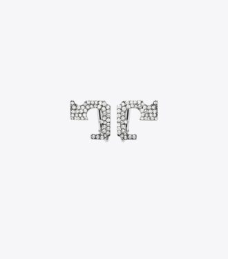 Boucles d&rsquo;oreilles à clip Runway Pavé Serif T