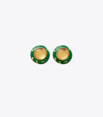 Boucles d&rsquo;oreilles clous peintes