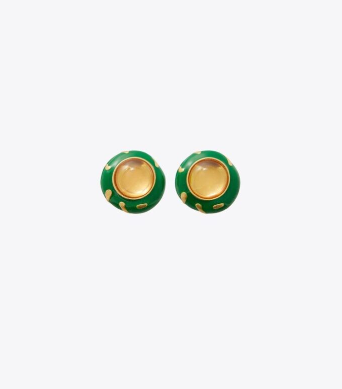 Boucles d’oreilles clous peintes Boucles d’oreilles clous peintes