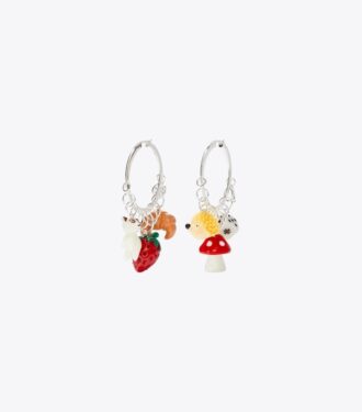 Boucles d&rsquo;oreilles créoles Curiosity Charm