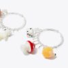 Boucles d’oreilles créoles Curiosity Charm Boucles d’oreilles créoles Curiosity Charm