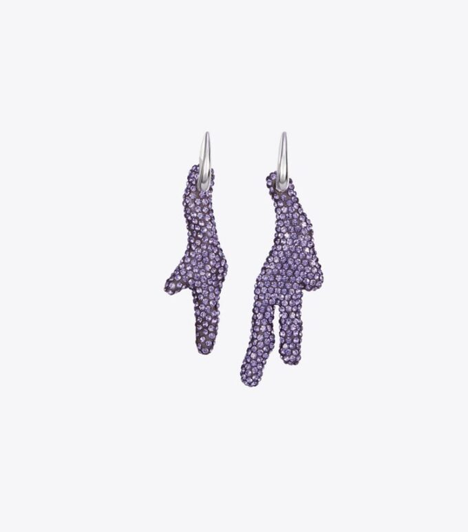 Boucles d’oreilles créoles Curiosity Coral Boucles d’oreilles créoles Curiosity Coral