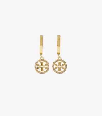 Boucles d&rsquo;oreilles créoles Icon Pavé
