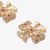 Boucles d&rsquo;oreilles créoles Icon Pavé