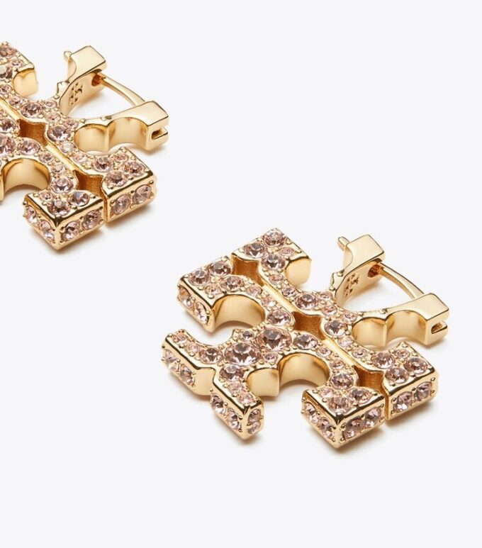 Boucles d&rsquo;oreilles créoles Icon Pavé