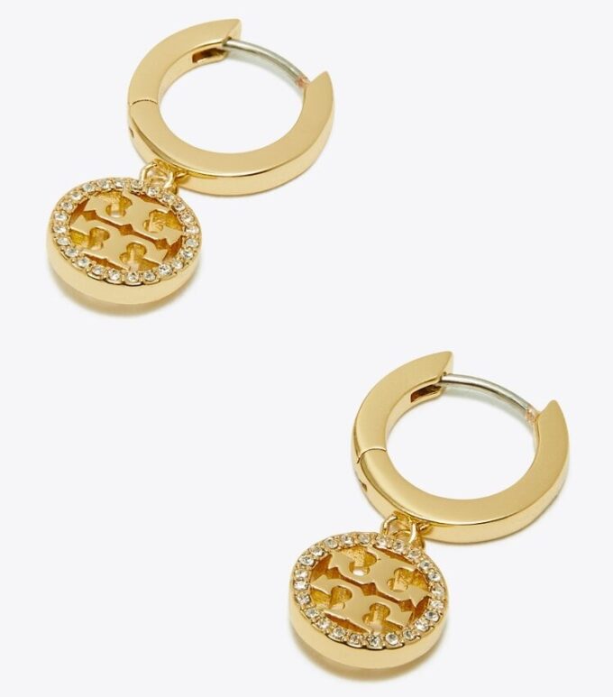Boucles d&rsquo;oreilles créoles Icon Pavé