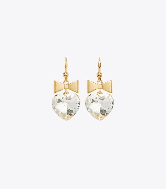 Boucles d’oreilles Curiosity Heart And Bow Boucles d’oreilles Curiosity Heart And Bow