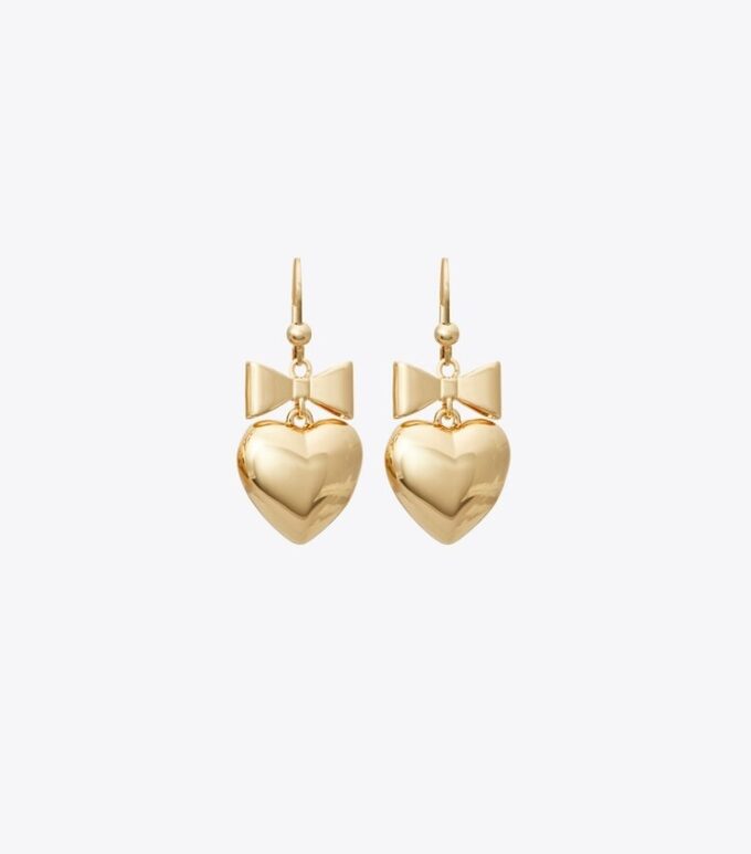 Boucles d’oreilles Curiosity Heart And Bow Boucles d’oreilles Curiosity Heart And Bow