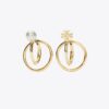 Boucles d’oreilles double anneau Kira Pearl Boucles d’oreilles double anneau Kira Pearl