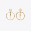 Boucles d’oreilles double anneau Kira Pearl Boucles d’oreilles double anneau Kira Pearl