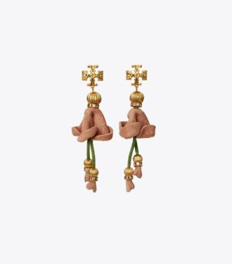 Boucles d&rsquo;oreilles en cuir Roxanne