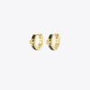 Boucles d&rsquo;oreilles Huggie Icon en émail