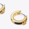 Boucles d&rsquo;oreilles Huggie Icon en émail