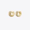 Boucles d&rsquo;oreilles Huggie Icon Pavé