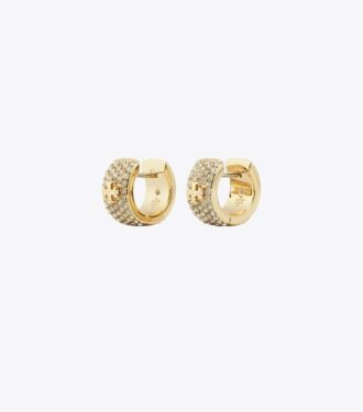 Boucles d&rsquo;oreilles Huggie Icon Pavé
