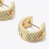 Boucles d&rsquo;oreilles Huggie Icon Pavé