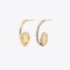 Boucles d&rsquo;oreilles Icon Pavé Loop