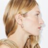 Boucles d&rsquo;oreilles Icon Pavé Loop