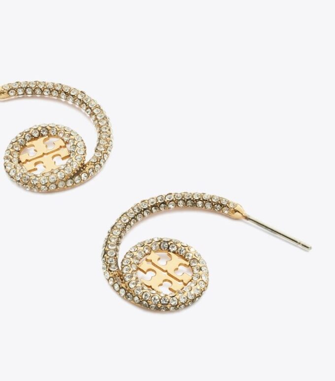 Boucles d&rsquo;oreilles Icon Pavé Loop