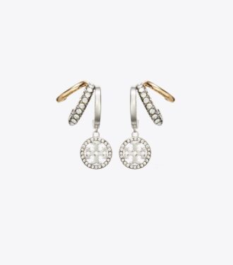Boucles d&rsquo;oreilles Icon Pavé Triple Hoop