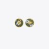 Boucles d’oreilles Kira imprimées cercle Boucles d’oreilles Kira imprimées cercle