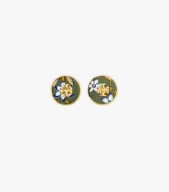 Boucles d&rsquo;oreilles Kira imprimées cercle