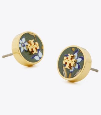 Boucles d&rsquo;oreilles Kira imprimées cercle