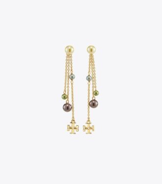 Boucles d&rsquo;oreilles Kira Pearl Linear