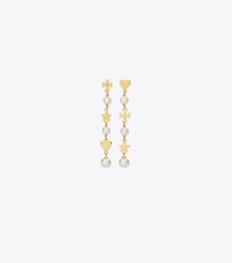 Boucles d&rsquo;oreilles Moondance Pearl And Heart