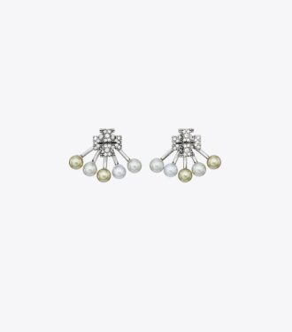 Boucles d&rsquo;oreilles Moondance Pearl Front-Back