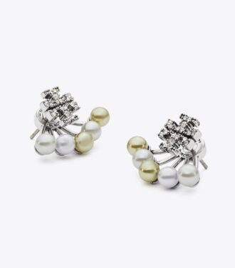Boucles d&rsquo;oreilles Moondance Pearl Front-Back