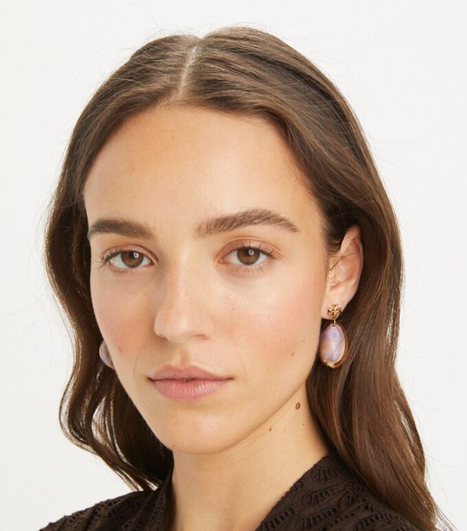 Boucles d’oreilles pendantes en coquillage Boucles d’oreilles pendantes en coquillage