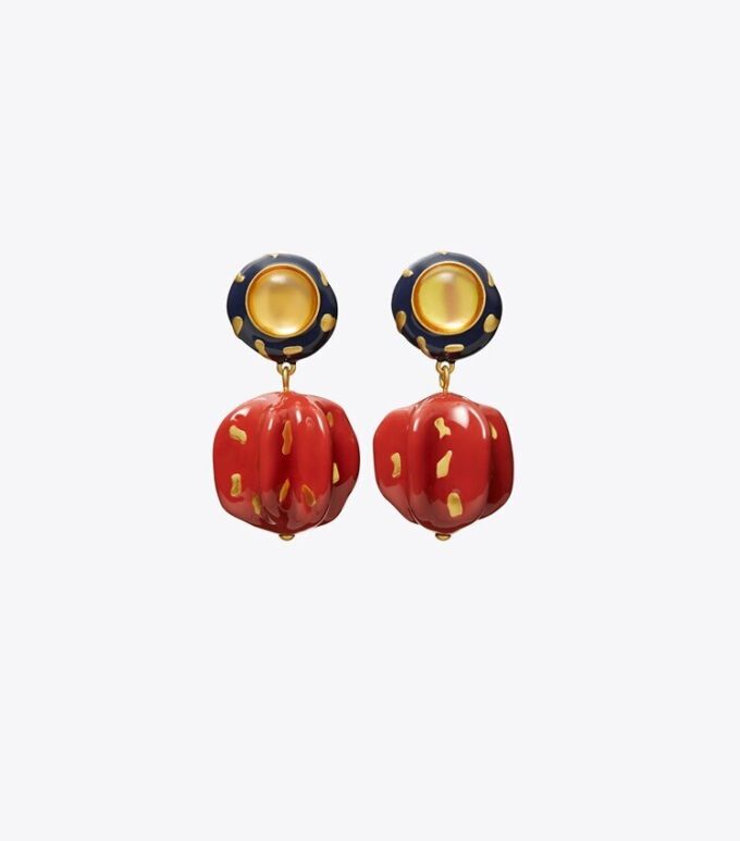 Boucles d’oreilles pendantes peintes Boucles d’oreilles pendantes peintes