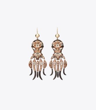 Boucles d&rsquo;oreilles pieuvre