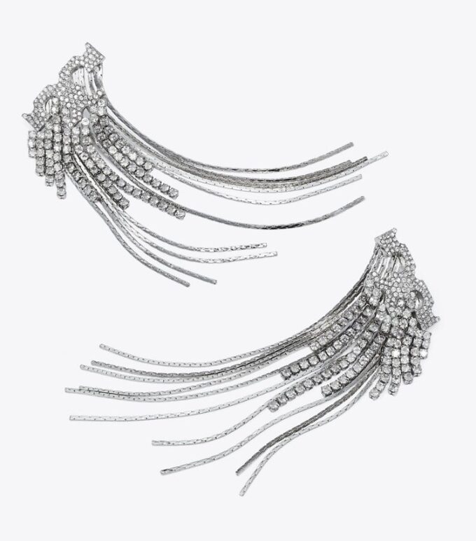 Boucles d’oreilles Runway Pavé Serif T Boucles d’oreilles Runway Pavé Serif T