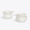 Bougeoirs Lettuce Ware, lot de 2 Bougeoirs Lettuce Ware, lot de 2