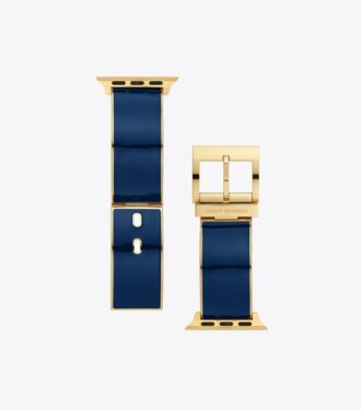 Bracelet Buddy pour Apple Watch®, doré/bleu marine, 38 mm x 40 mm