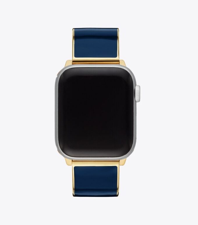 Bracelet Buddy pour Apple Watch®, doré/bleu marine, 38 mm x 40 mm Bracelet Buddy pour Apple Watch®, doré/bleu marine, 38 mm x 40 mm